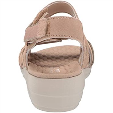 Sandalia Mujer Alexis Banda Clarks Sand Suede