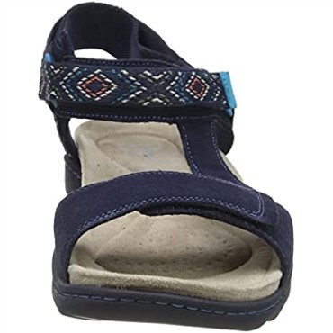 Sandalia Mujer Amanda Step Ante Marino Clarks
