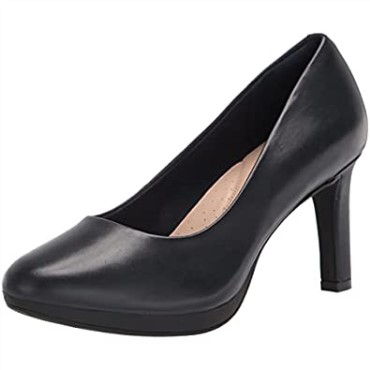 Zapato De Salón Mujer Ambyr Joy Clarks Piel Azul Marino