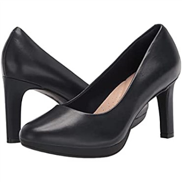 Zapato De Salón Mujer Ambyr Joy Clarks Piel Azul Marino