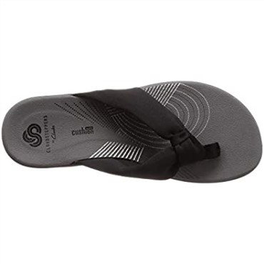 Chanclas Mujer Arla Glison Clarks Textil Negro