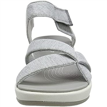 Sandalia Mujer Arla Gracie Textil Gris Clarks