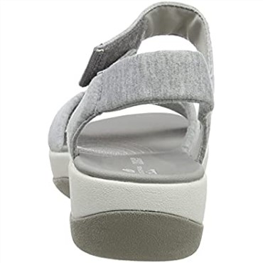 Sandalia Mujer Arla Gracie Textil Gris Clarks