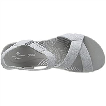Sandalia Mujer Arla Gracie Textil Gris Clarks