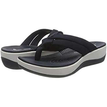 Chanclas Mujer Arla Kaylie Clarks Navy Textil