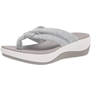 Chanclas Mujer Arla Kaylie Gris Textil Clarks
