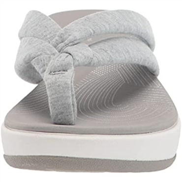 Chanclas Mujer Arla Kaylie Gris Textil Clarks
