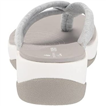 Chanclas Mujer Arla Kaylie Gris Textil Clarks