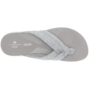 Chanclas Mujer Arla Kaylie Gris Textil Clarks