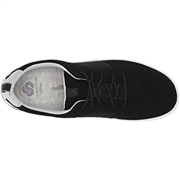 Zapatilla Arla Step De Mujer Textil Negro Clarks