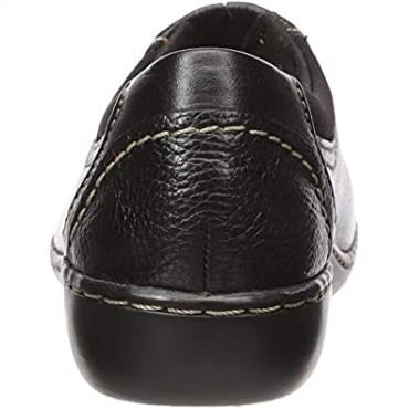 Mocasín Mujer Ashland Joy Clarks Cuero Negro