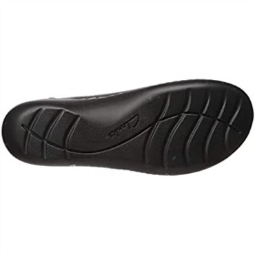 Mocasín Mujer Ashland Joy Clarks Cuero Negro