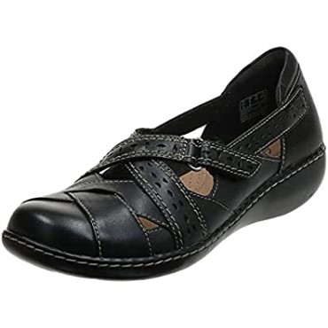 Mocasines Sin Cordones Ashland Spq Mujer Clarks Negro