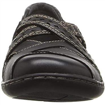 Mocasines Sin Cordones Ashland Spq Mujer Clarks Negro