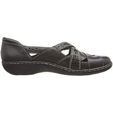 Mocasines Sin Cordones Ashland Spq Mujer Clarks Negro