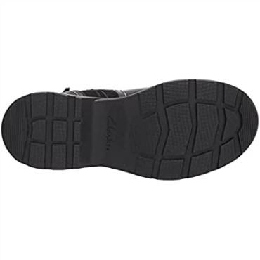 Bota Aveleigh Mujer Moda Clarks Piel Negra