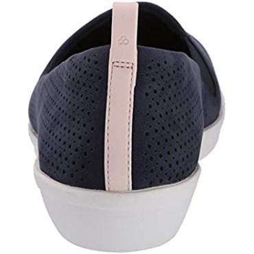 Mocasines Mujer Ayla Blair Flat Clarks Navy Sintetico Nubuck