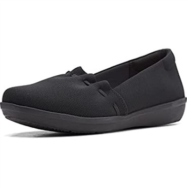 Zapatilla Ayla Shine Mujer Clarks Textil Negro