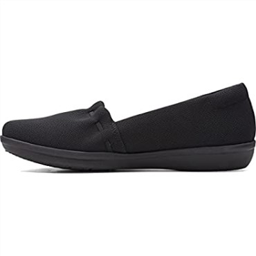 Zapatilla Ayla Shine Mujer Clarks Textil Negro