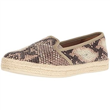 Mocasines Mujer Azella Theoni Slip-on Clarks Beige Sintetico Estampado Serpiente