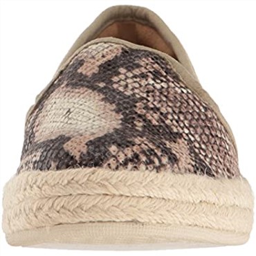 Mocasines Mujer Azella Theoni Slip-on Clarks Beige Sintetico Estampado Serpiente