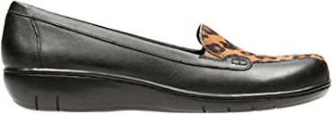 Mocasines Bayou Q Para Mujer Clarks Leopard Prt Peine