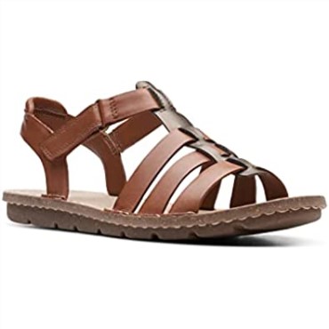 Sandalias De Mujer Blake Jewel Con Tira Al Tobillo Clarks Marrón