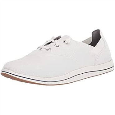 Zapatilla De Mujer Clarks Ave De Lona Blanca