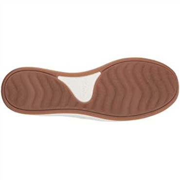 Zapatilla De Mujer Clarks Ave De Lona Blanca