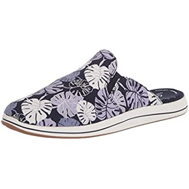 Mule De La Costa De La Brisa De Las Mujeres Clarks Lavanda Combi Lona