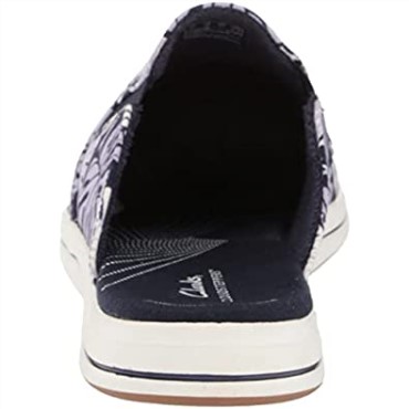 Mule De La Costa De La Brisa De Las Mujeres Clarks Lavanda Combi Lona