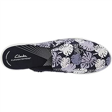 Mule De La Costa De La Brisa De Las Mujeres Clarks Lavanda Combi Lona