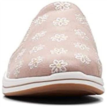 Mule Brisa Para Mujer Taupe Combi Canvas Clarks