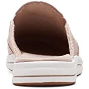 Mule Brisa Para Mujer Taupe Combi Canvas Clarks