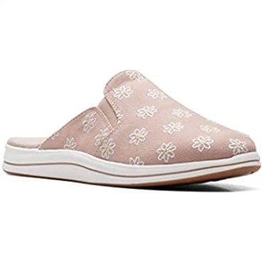 Mule Brisa Para Mujer Taupe Combi Canvas Clarks