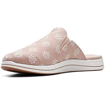 Mule Brisa Para Mujer Taupe Combi Canvas Clarks
