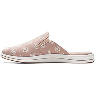 Mule Brisa Para Mujer Taupe Combi Canvas Clarks