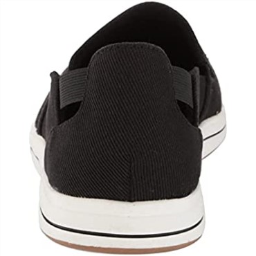 Mocasín De Mujer Brisa Step Loafer Clarks Lona Negra