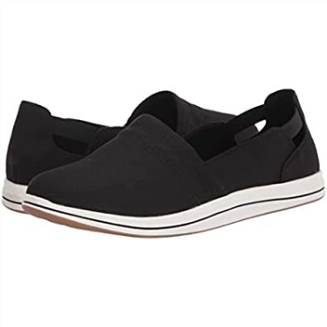 Mocasín De Mujer Brisa Step Loafer Clarks Lona Negra