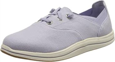 Zapatilla Brinkley Ave Mujer Lila Clarks