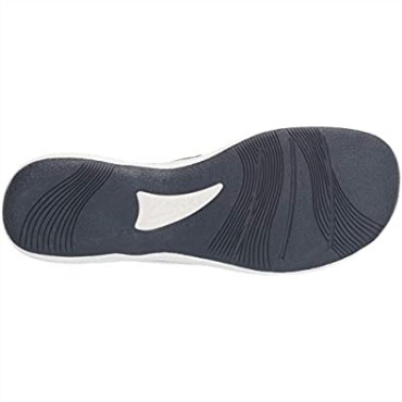 Sandalia De Mujer Brinkley Coast Slide Clarks Azul Marino Sintético