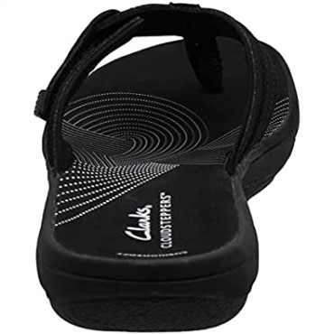 Chanclas De Mujer Brinkley Jazz Negras Clarks