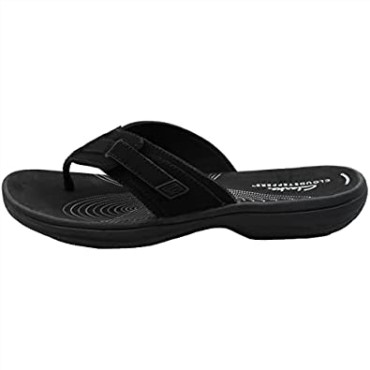 Chanclas De Mujer Brinkley Jazz Negras Clarks