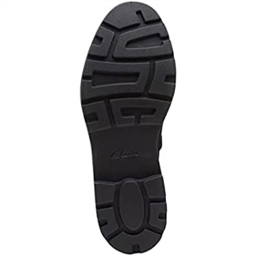 Mocasín Mujer Estilo Calla Plano Clarks Ante Negro