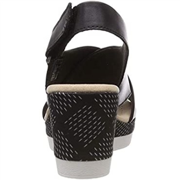 Sandalias Con Puntera Cerrada Perla Cammy Mujer Clarks Negro