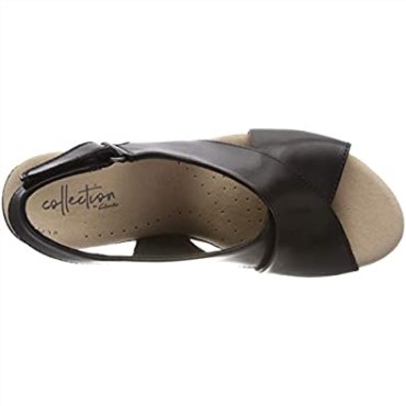 Sandalias Con Puntera Cerrada Perla Cammy Mujer Clarks Negro