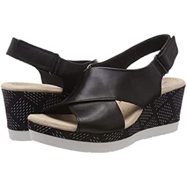 Sandalias Con Puntera Cerrada Perla Cammy Mujer Clarks Negro