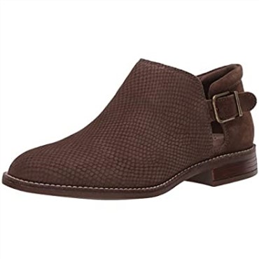 Botines Mujer Camzangie Clarks Oliva Ante Nubuck Combi