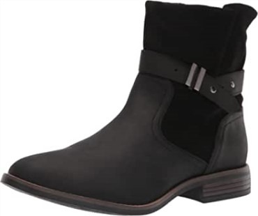 Botas De Moda Para Mujer Camzstrap Negras Clarks