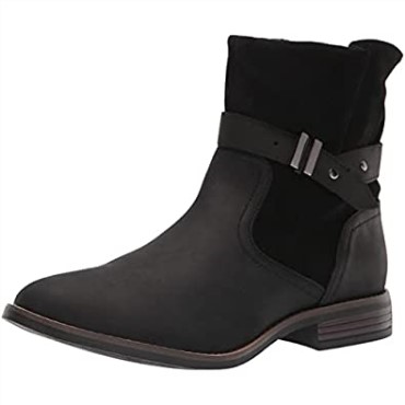Botas De Moda Para Mujer Camzstrap Negras Clarks